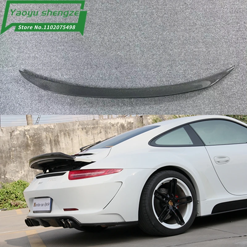 

Спойлер для багажника из углеродного волокна подходит для Carrera 2012 911 991, заднее крыло VRS 911 V-RT Style