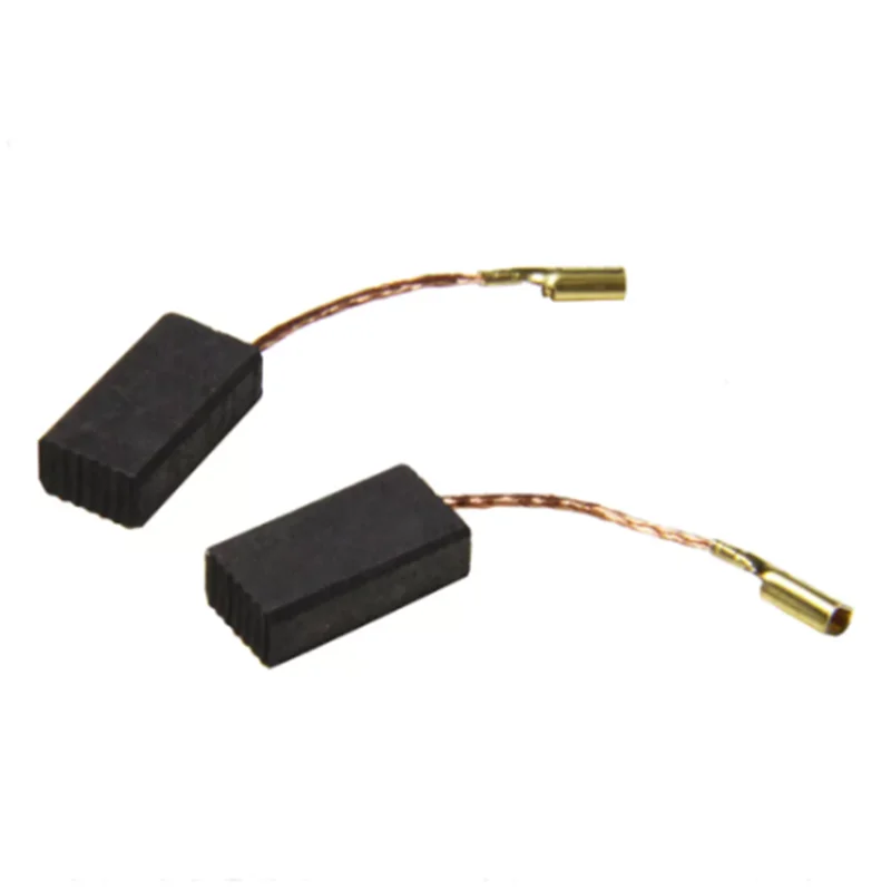 

10pcs 5x8x15mm Electric Motor Carbon Brush Auto Power Off(brush exhausted) Tool Grinder Saw Drill 19/32"x5/16"x1/5" for Bosch