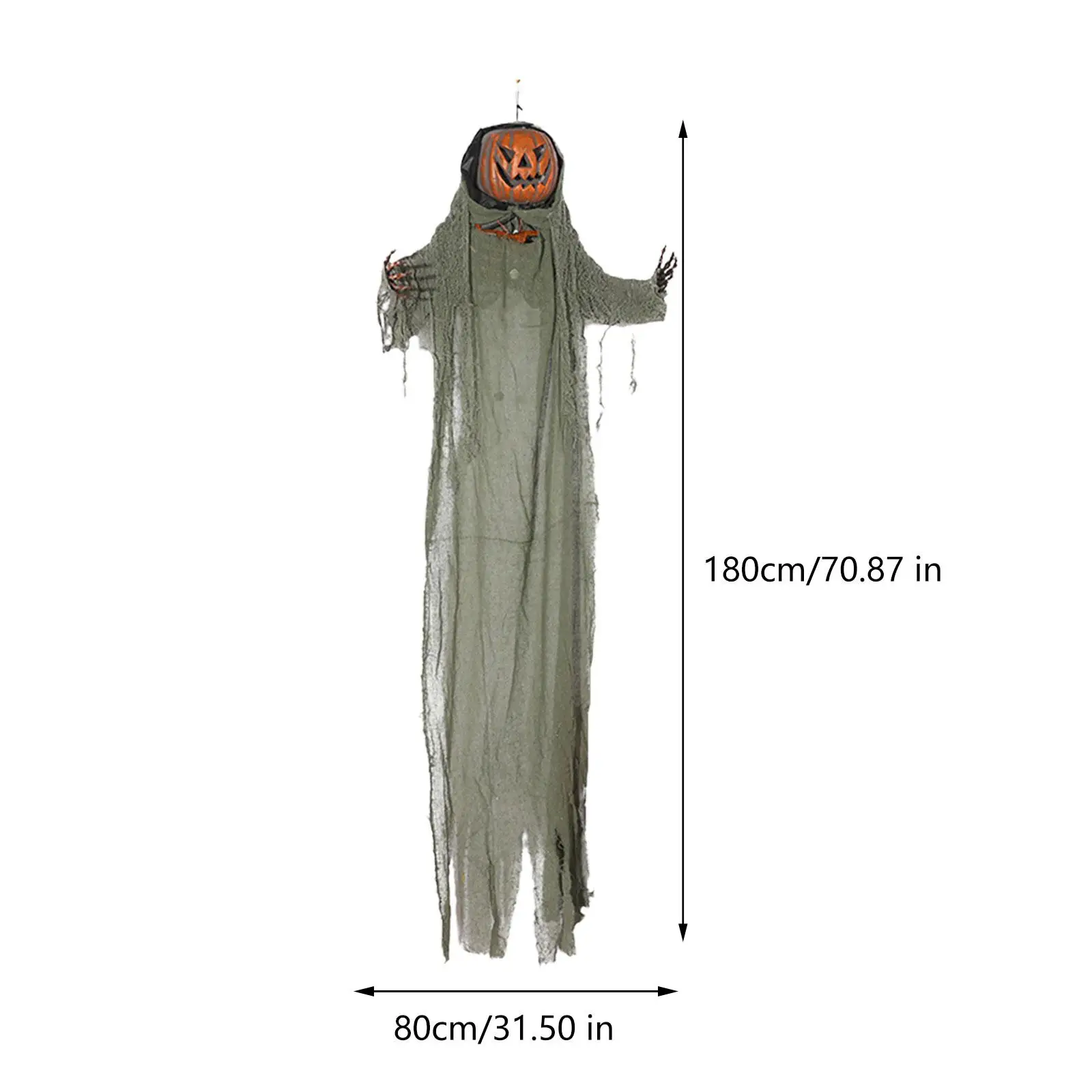 Подвесной Скелет Украшение В Виде Тыквы Хэллоуин Искусственный Ужас Реквизит