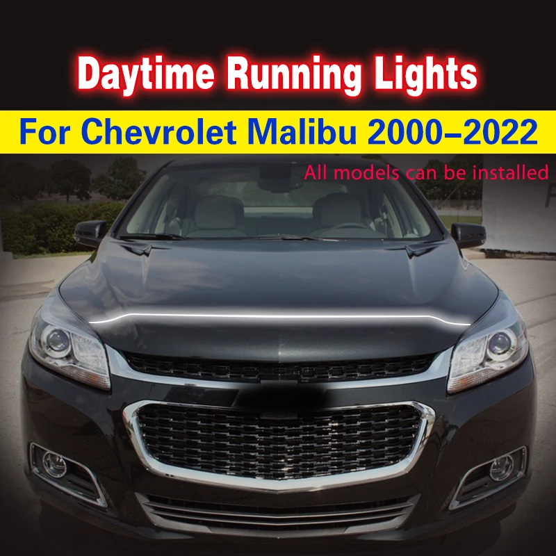 

Car 12V LED DRL Daytime Running Lights fog lamp For Chevrolet Malibu 2000-2022 Decorative Atmosphere Lamps Ambient Lights Strip