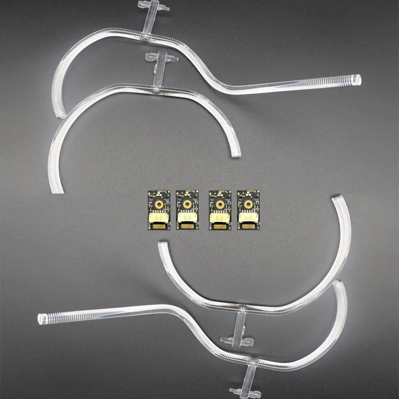 

Дневные ходовые огни для BMW 7 серии G11 G12 2016-2018 светодиодные европейские версии белого автомобиля DRL CHIP Балластная полоса Angel Eye Chip