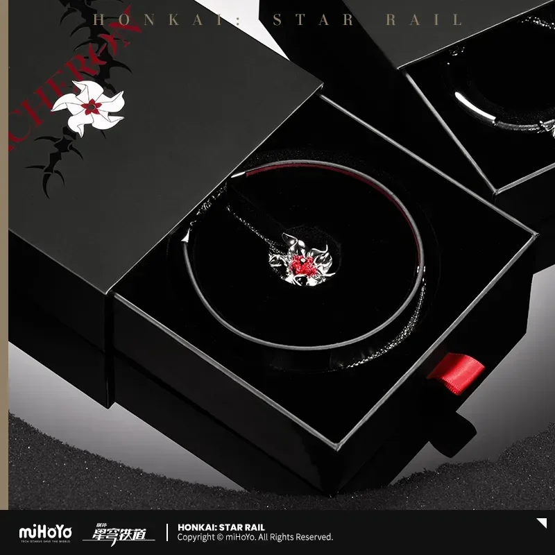 Официальное аниме MiHoYo Gaem Honkai: Star Rail Acheron модное колье-колье в стиле ретро