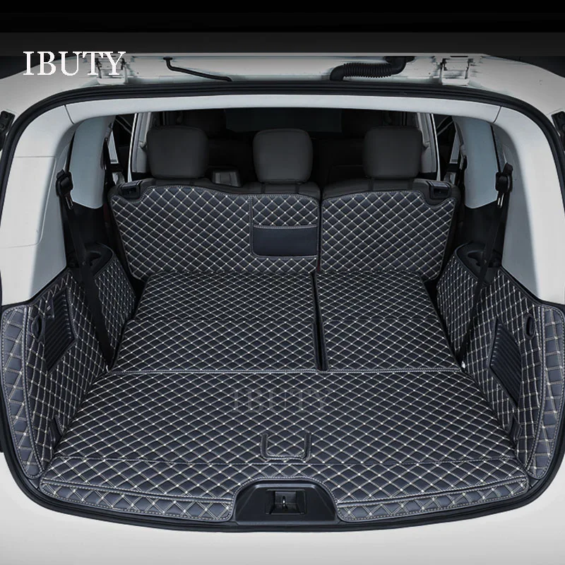 

For Nissan Patrol Y62 Armada 2016 2017 2018 2019 2020 Car Trunk Mat Interior Cargo Liner Protection Pad Anti-dirty Carpet Cover