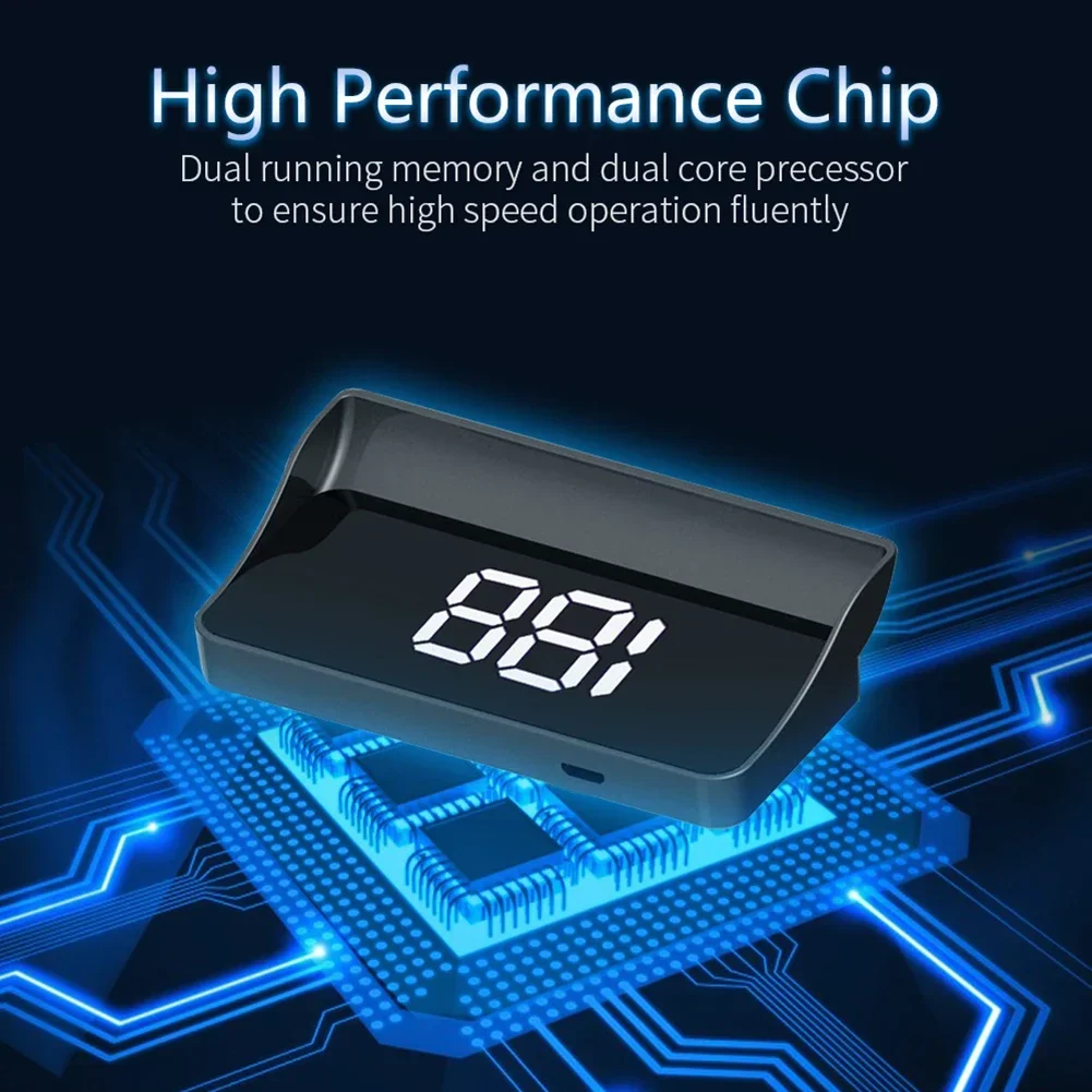 HUD GPS проекционный дисплей Спидометр Одометр автомобили цифровая скорость