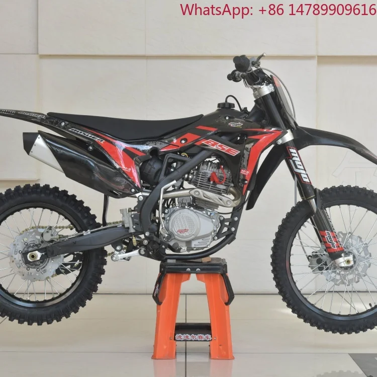 Фото Легкий дизайн, хит продаж: внедорожный мотоцикл YX250CC для взрослых, с вертикальным одноцилиндровым 4-тактным двигателем с воздушным охлаждением и кикстартером. №1