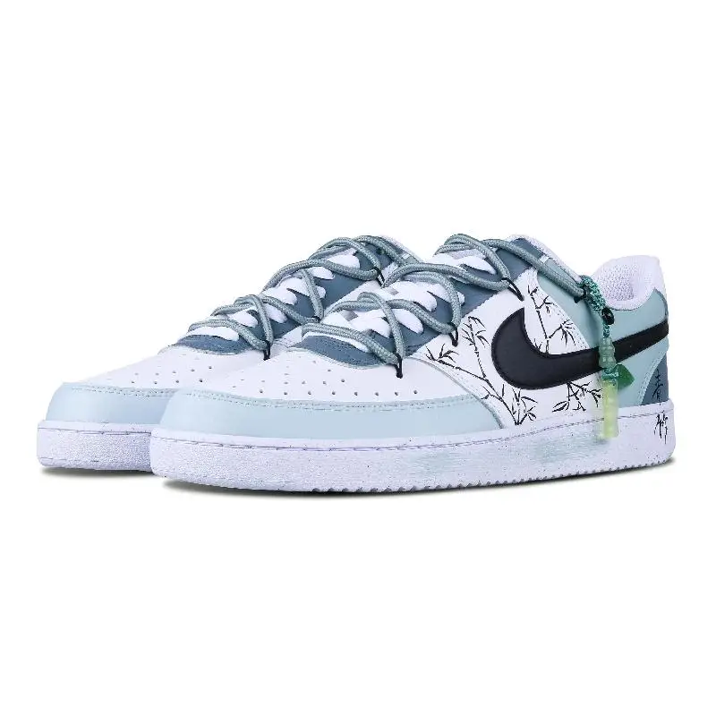 【Настроить】Nike Court Vision 1 обувь для скейтбординга мужские кроссовки DH2987-101