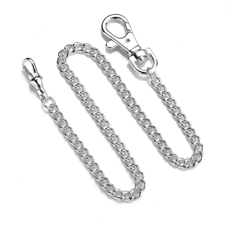 652F винтажные карманные часы с двойной цепочкой Albert T-Bar для часов звено цепи