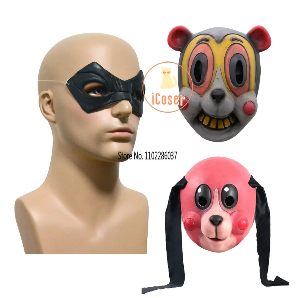 

Зонт академия, маски для косплея ча-Хамел, латексная 3D маска, аксессуар для Хэллоуина, маска для глаз, реквизит для карнавала Вечерние