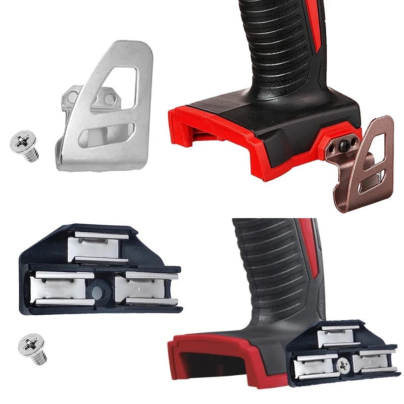 Belt Clip Hook Bits Holder for Milwaukee 18V Cordless Wrench Drills Impact Driver Bit Holder Hooks Clip Power Tools Accessories