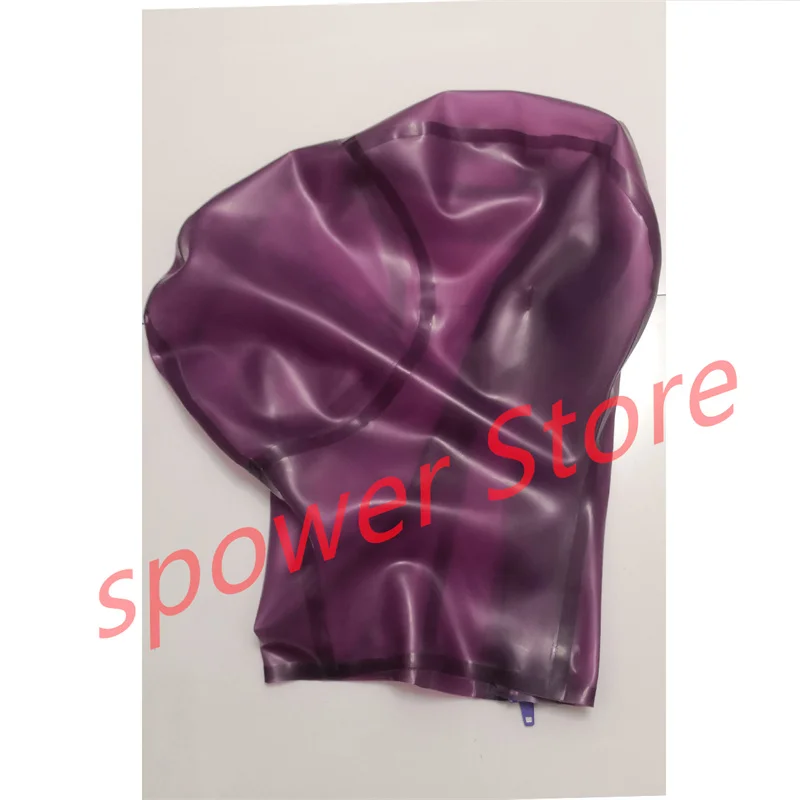 Натуральный латекс латексные капюшоны на всю голову резиновая маска фетиш для