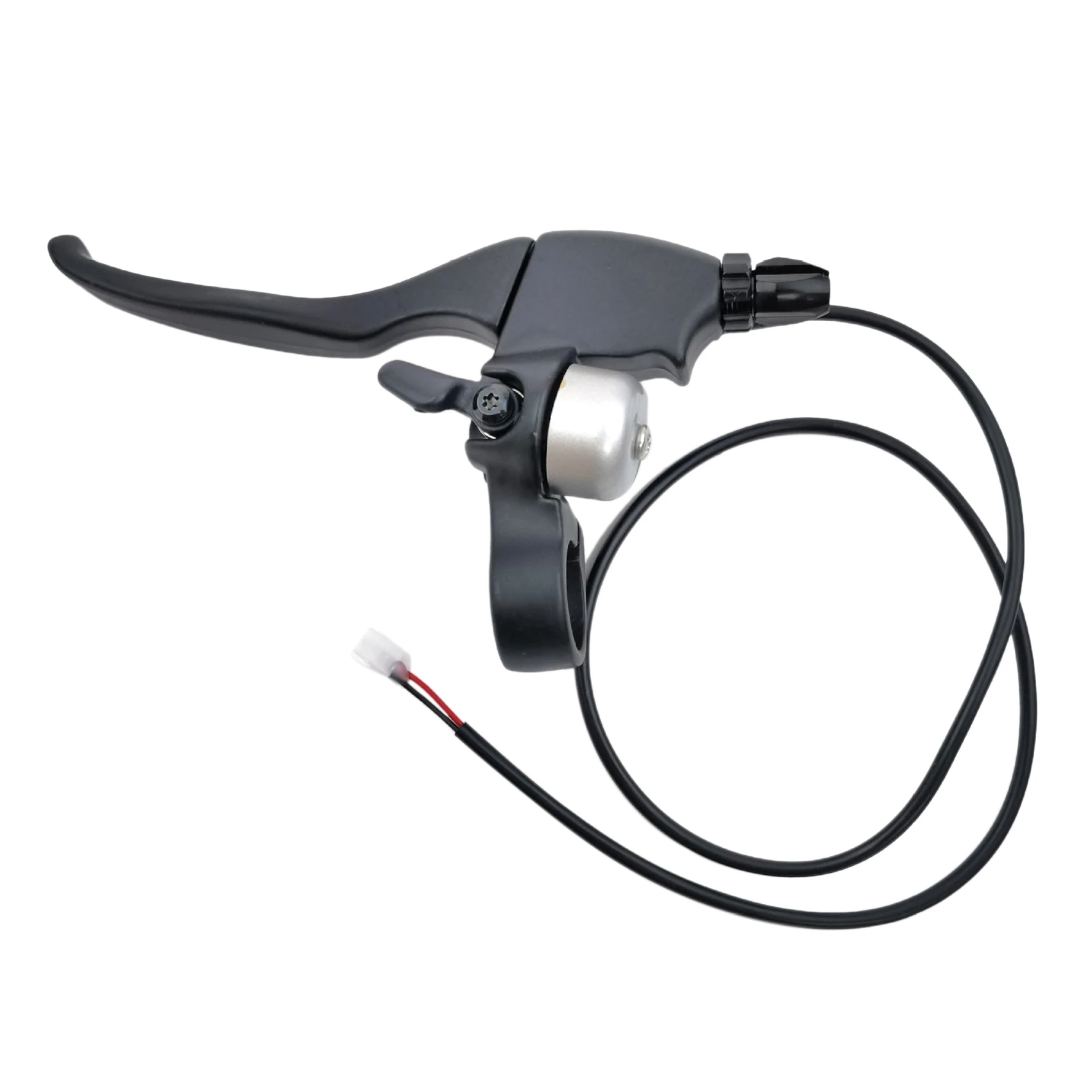 

Тормозная ручка для электрического скутера 2 в 1, тормозной рычаг с колокольчиком из алюминиевого сплава, аксессуары для скутера 8,5 дюйма
