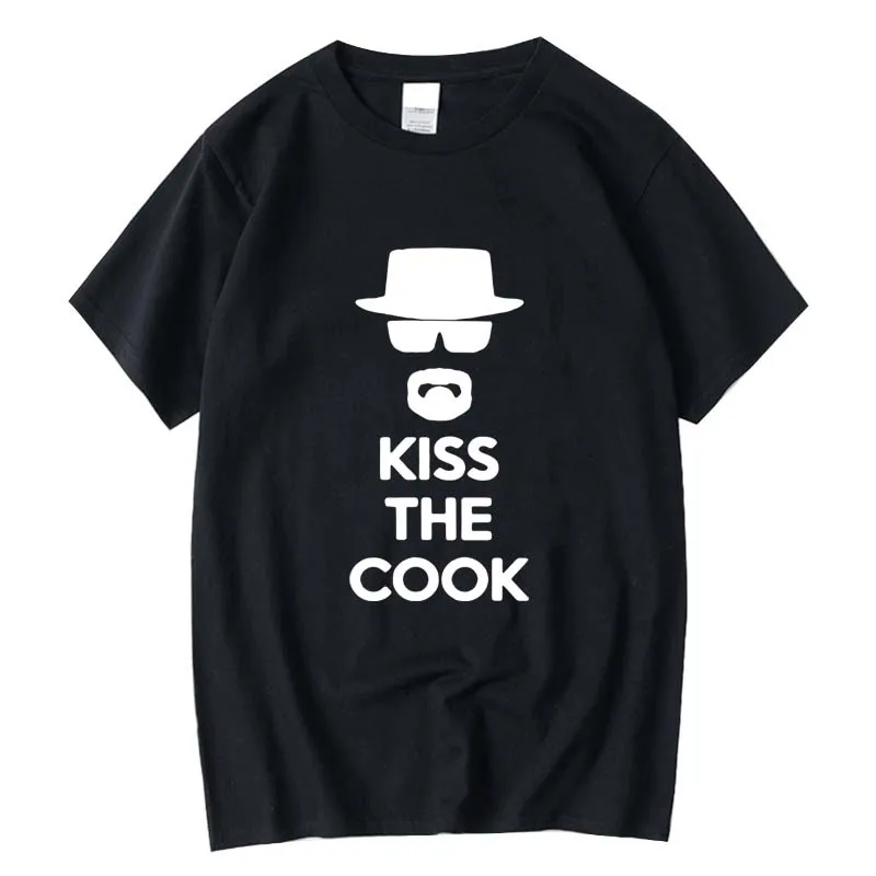 

Men's T-shirt High Quality100%cotton o neck tshirt short sleeve heisenberg print casual loose summer cool male tee for men shirt