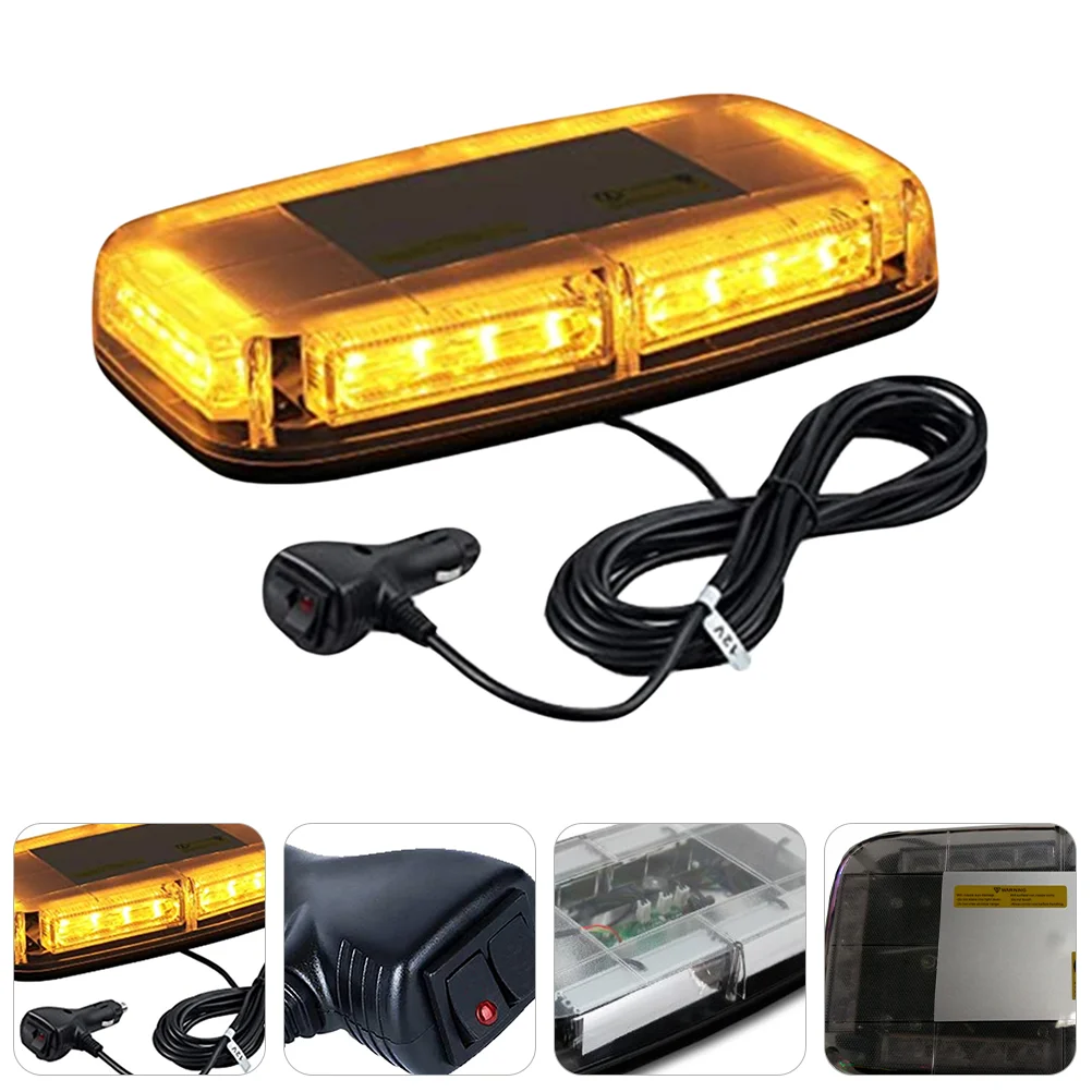 

1pc Car LED Warning Lights Flashing Engineering Lights ABS Warning Light