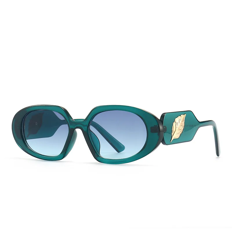 Солнцезащитные очки с маленькой овальной оправой для мужчин и женщин модные