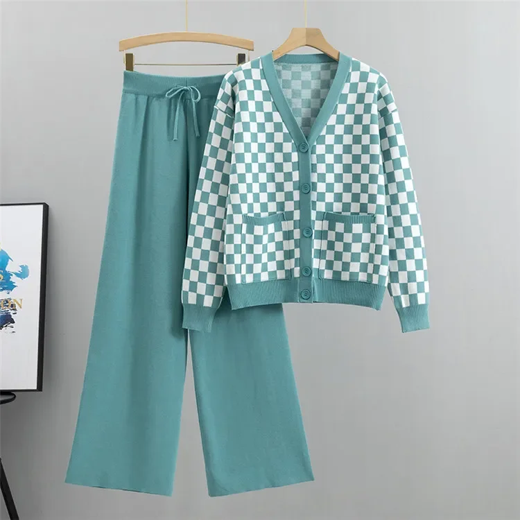 Трикотажный комплект из двух предметов для мусульманской женщины кардиган