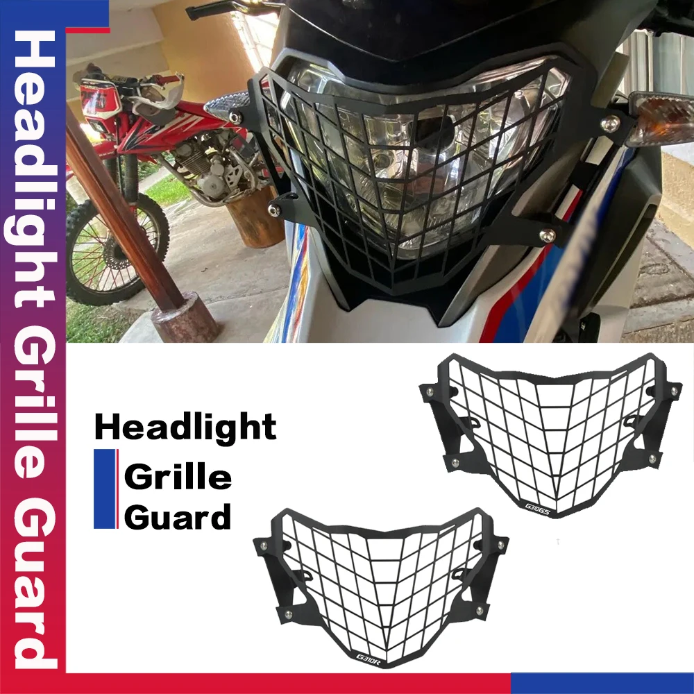 

For BMW G310 R G310 GS G310GS G310R G 310 GS/R 2017-2021 2022 2023 Moto Headlight Guard Grille Lamp Cover Head light Protector