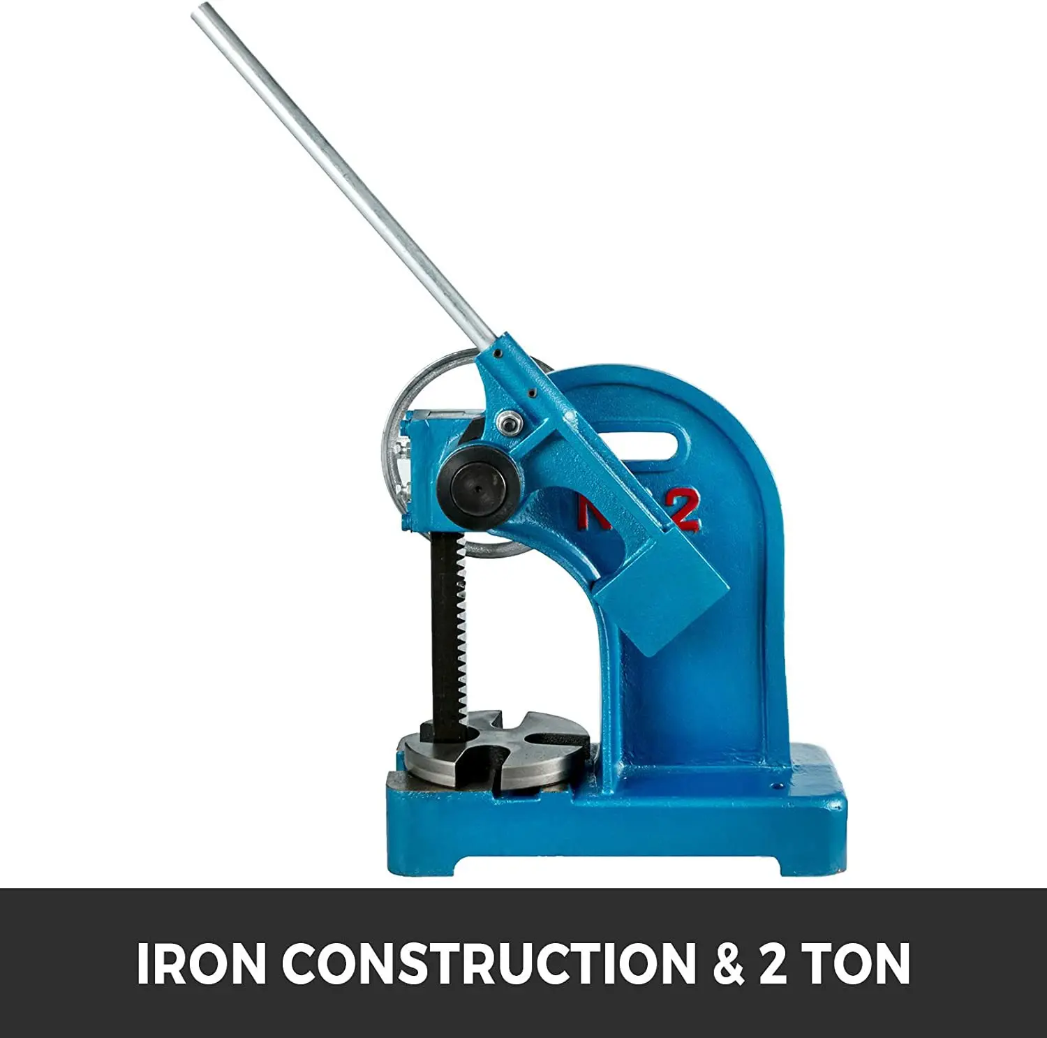 Ручной пресс для Arbor 2 тонны ручной Настольный штамповочный храповый рычаг