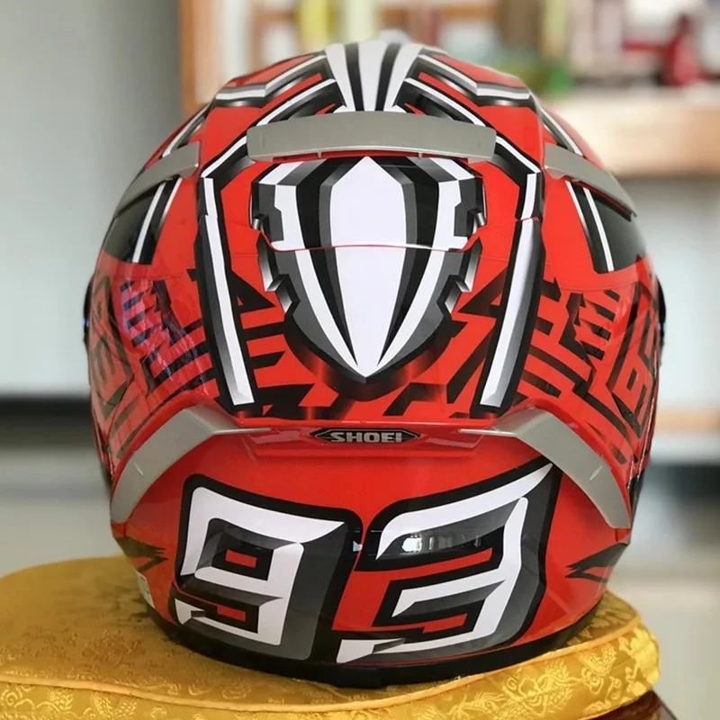 SHOEI X14 Helmet X-Fourteen R1 60th Anniversary Edition Red Ant Helmet Full Face Racing Motorcycle Helmet Casco De Motocicleta enlarge