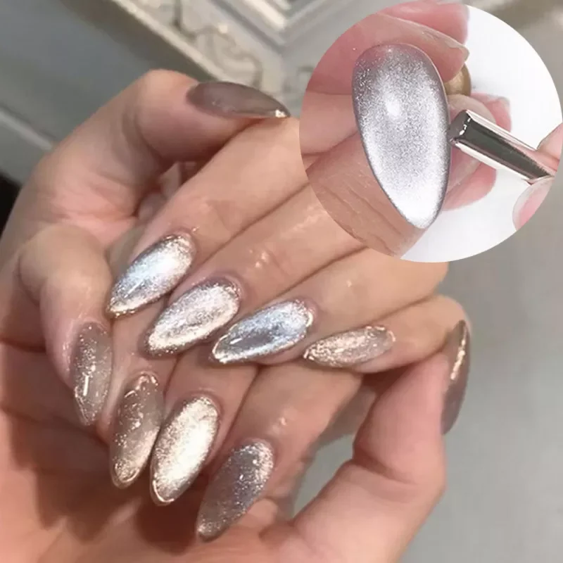 

Nail Cat Eye Cylindrical Magnet Powerful Magnet Cat Eye Gel Tool Nail Art Decoration
