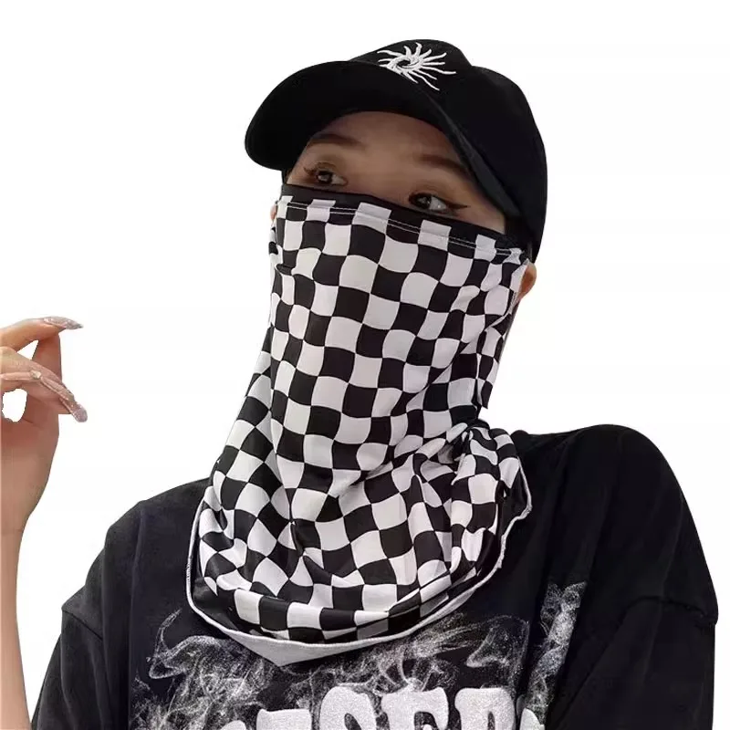 Мужская Защитная Маска От Солнца На Все Лицо Подвесной Шарф Шею Для Езды