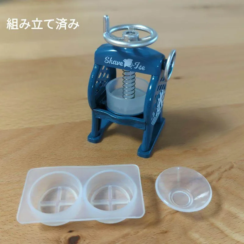Фото Оригинальные фигурки TOYS SPIRITS Kawaii Gashapon: винтажная аниме-фигурка Ice Maker Crusher, милая миниатюрная кукла, декор, подарок №4