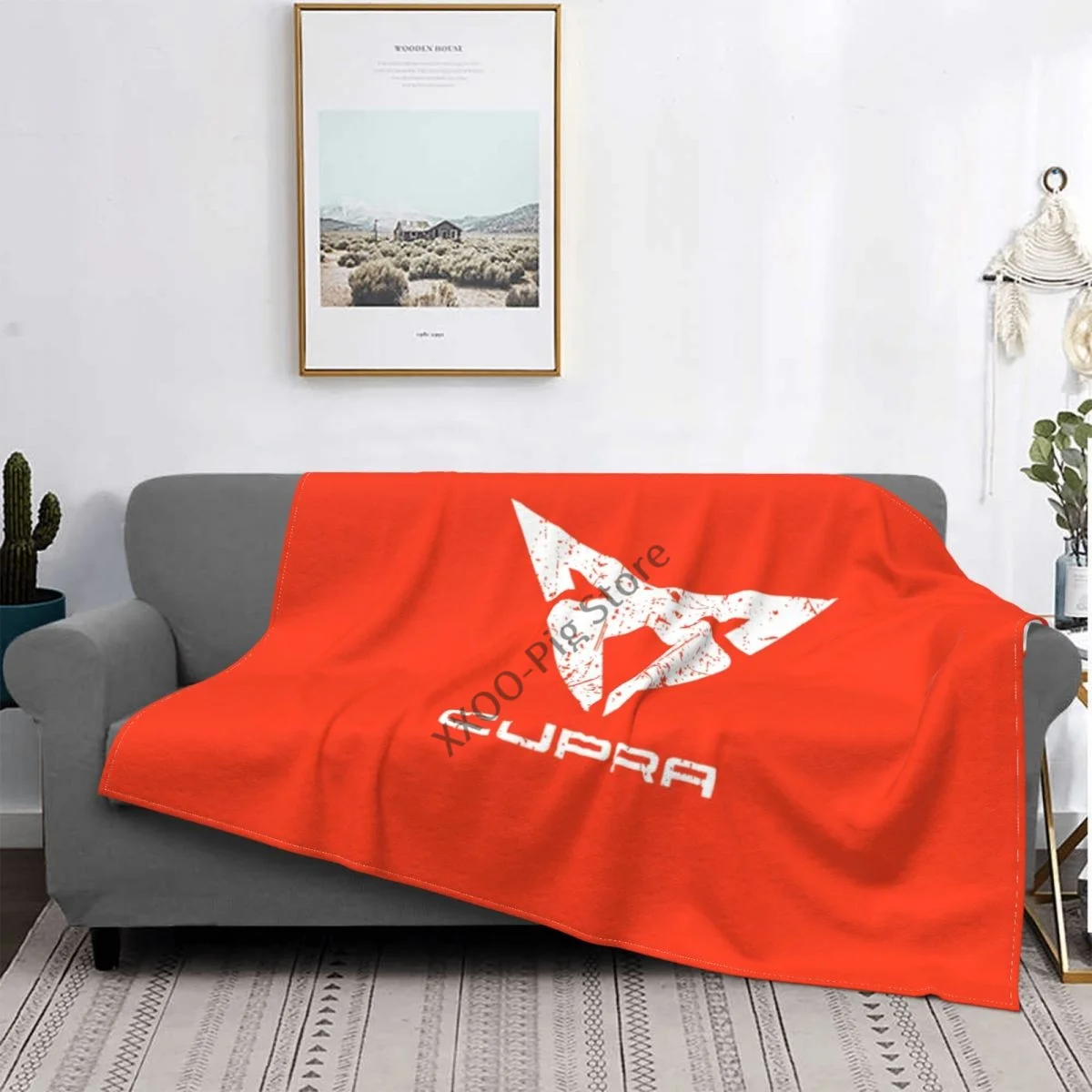 

Leon Cupra Creative Design Comfortable Warm Flannel Blanket Cupra Rally Formentor Leon Atteca Leon Cupra