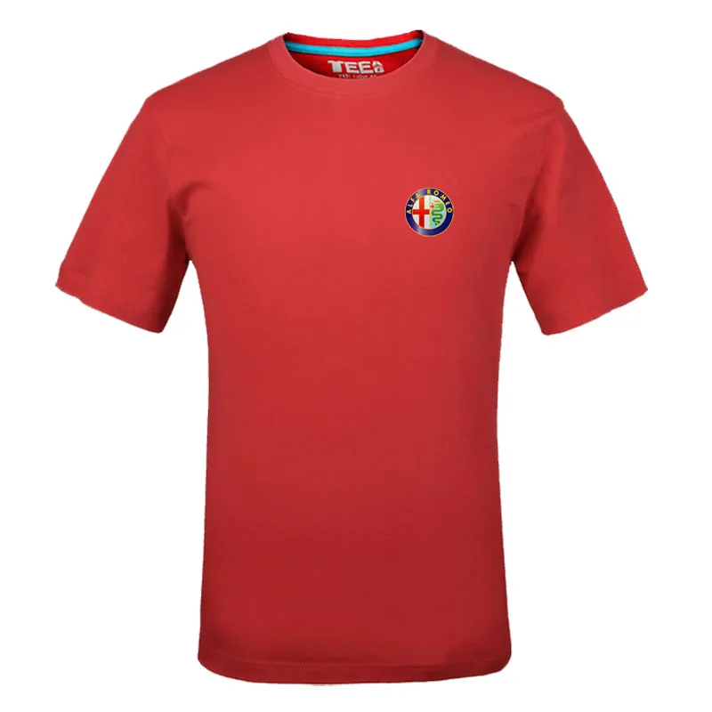 

2022 Mens Alfa Romeo Logo T Shirt Cool Prnted T Shirt Men T Shirt Funny Tops