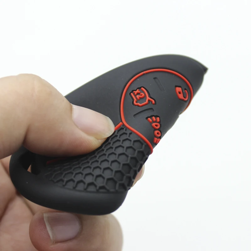 Xinyuexin 4 защитные кнопки для Fiat 500 EV 500e 500X Topolino Key чехол силиконовый пульт