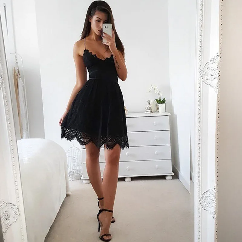 

2022 Women's New Lace Sleeveless Strapless Dress Women