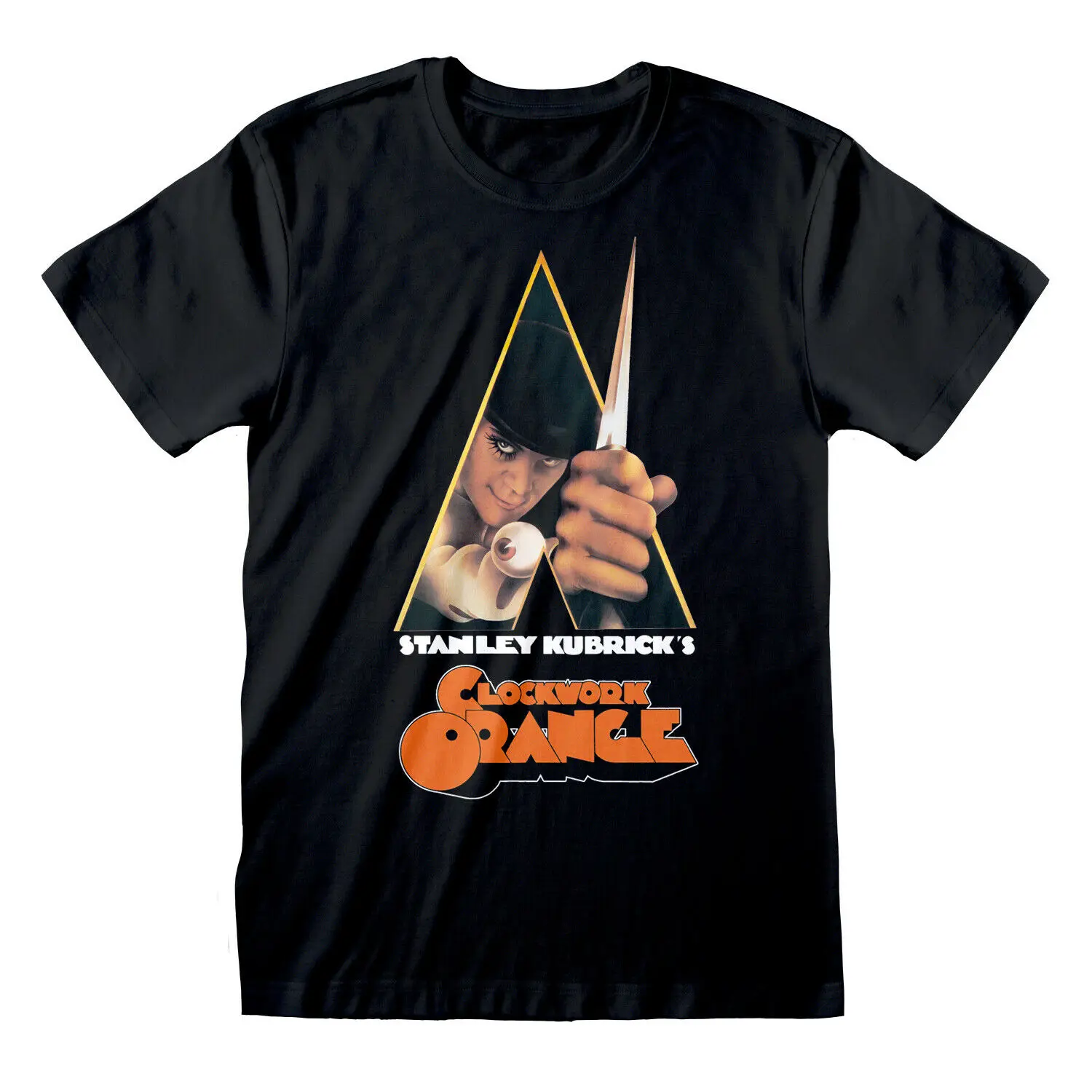 

Black Clockwork Orange Poster Official Tee T-Shirt Mens Unisex
