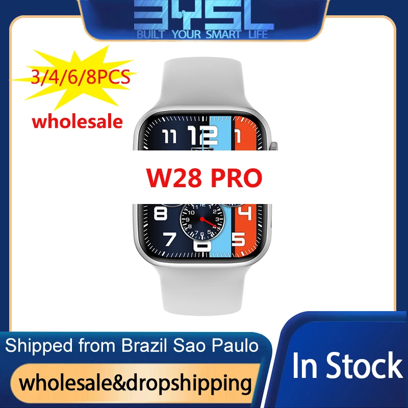 

BYSL оптовая продажа 2/3/4/6/8 шт. W28 PRO W28Pro Смарт-часы IWO Series 8