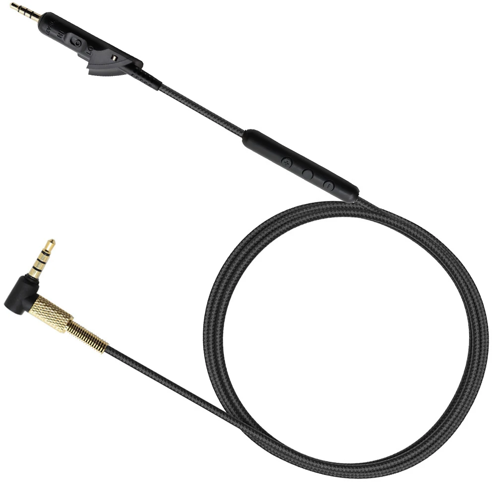 

Сменный нейлоновый Плетеный Удлинитель для кабеля OFC, провод для наушников Bose QuietComfort тихий Comofort QC 15 2 QC15 QC2