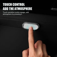 car interior dome light magnetic touch sensor reading lamp led car styling night light mini usb charge six color car door light