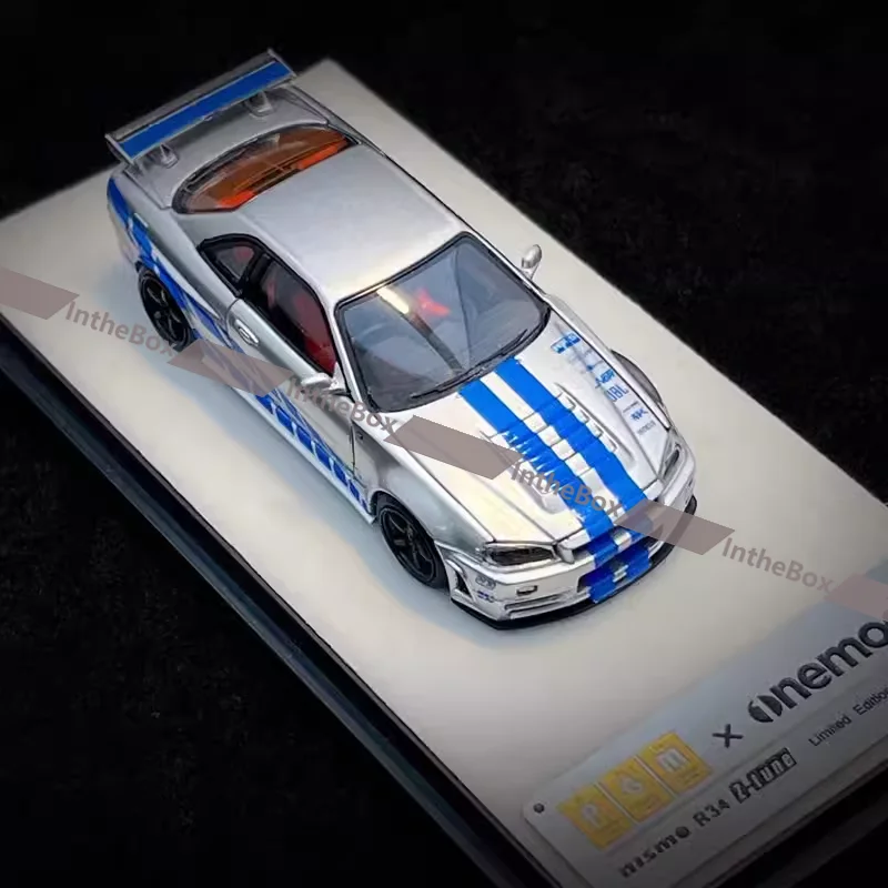 Модель автомобиля PGM ONEMODEL 1/64 GTR R34