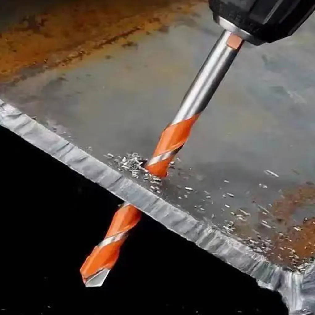 

Drill Bit Anti-skidding Triangular Handle Not Easy to Break Drilling Tools