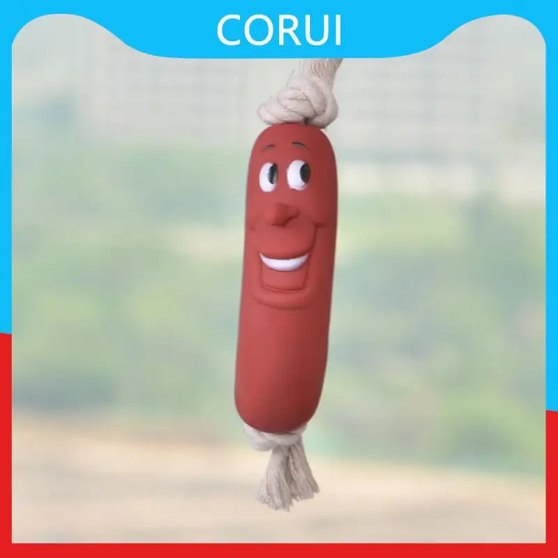 

Caring For Pet Life Interesting Sausage Shapes Sausage Styling Training Pet Products Fashionable And Comfortable Dog Toys