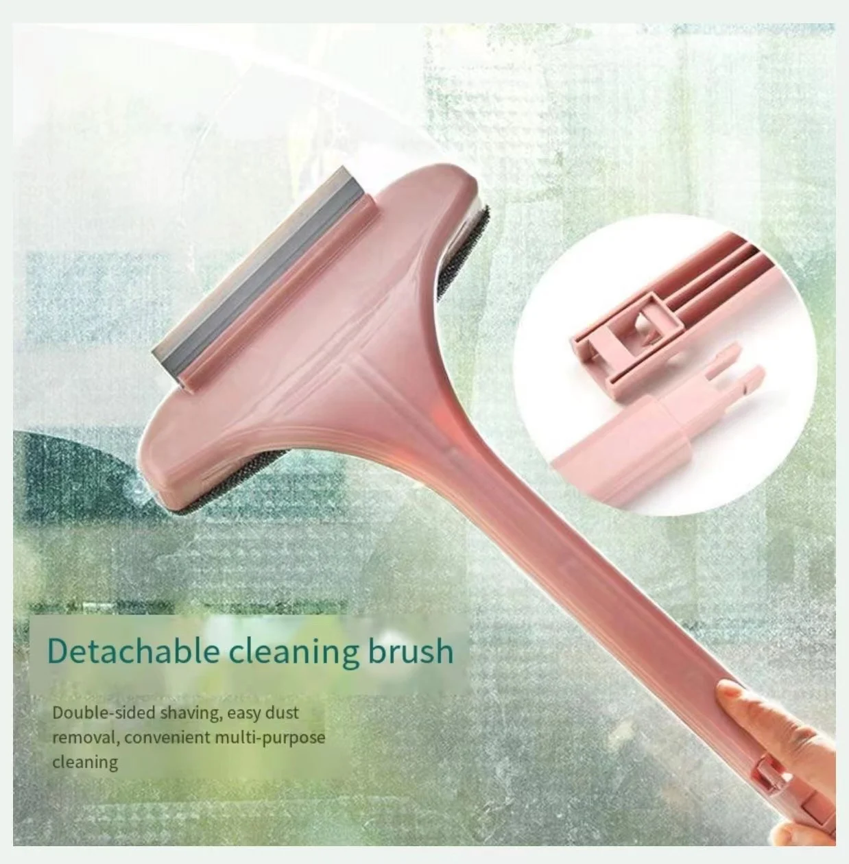 

The new window screen brush is free of disassembly and washing. The window screen cleaning brush is a multifunctional glass clea