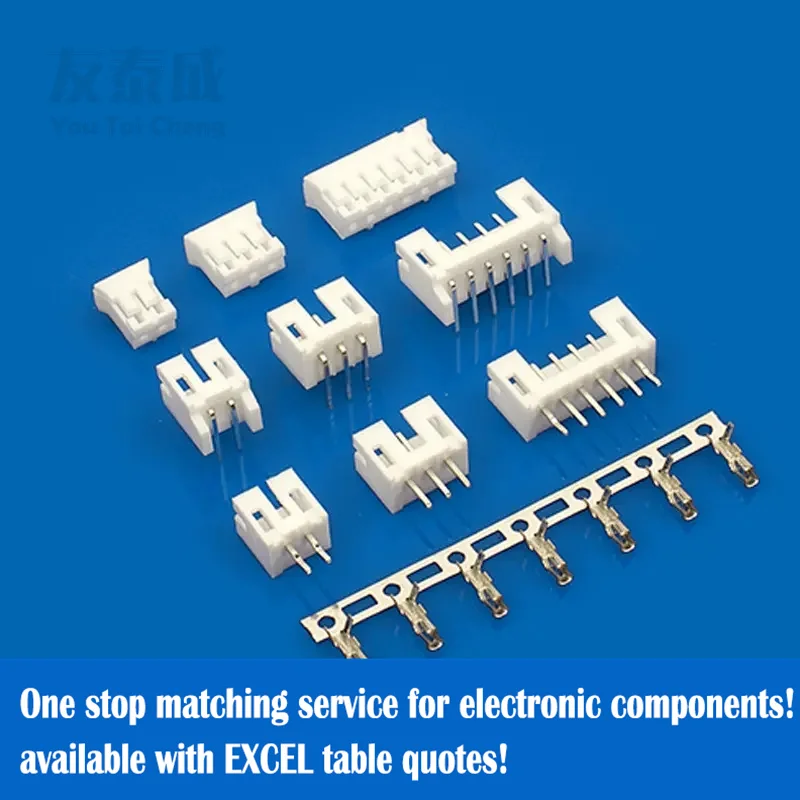 Упаковка: 10-50 шт. Клеммная колодка 2 0 мм JST PH2.0 2P 3P 4P 5P 6P 7P 8P 9P 10P 11P 12P 13P 14P 15P 16P
