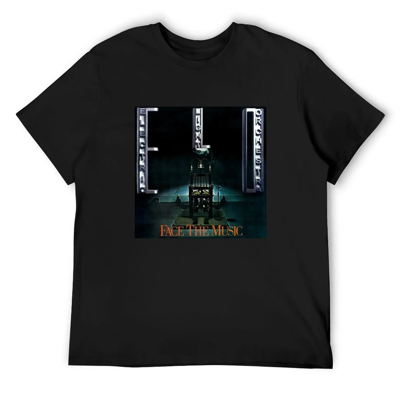 БОЛ социальныеíc Líght élo Rosenfixá Face The Music Album Cover T-Shirt футболка на заказ уличная одежда