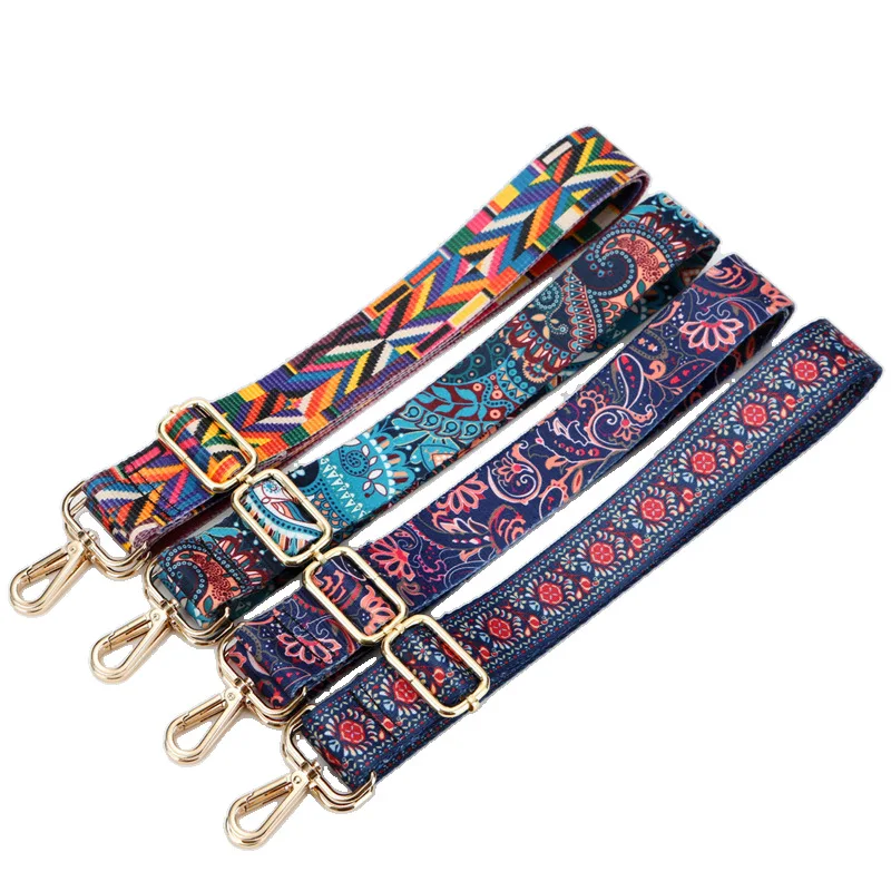 Handbag Straps For Crossbody Adjustable Bag Accessories Belt For Bag Accessories Handbag Belt Cotton Woven Shoulder Bag Straps