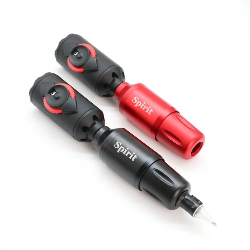 

Cheap Tattoo Machine Kit RCA Jack Mini Short Rotary Pen Set With Wireless Tattoo Power Supply Permanent Makeup Supplies 10000rpm