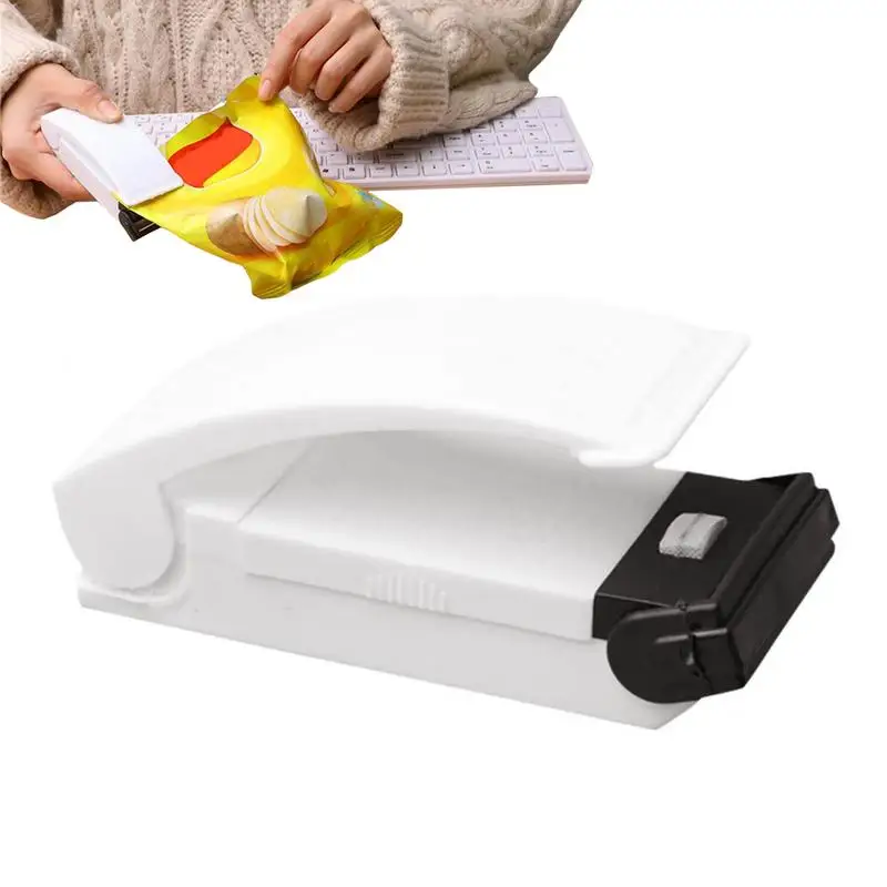 

Mini Bag Sealer Durable Handheld Bag Vacuum Sealer Battery Operated Portable Bag Sealer Machine For Bags Storage Food Snack