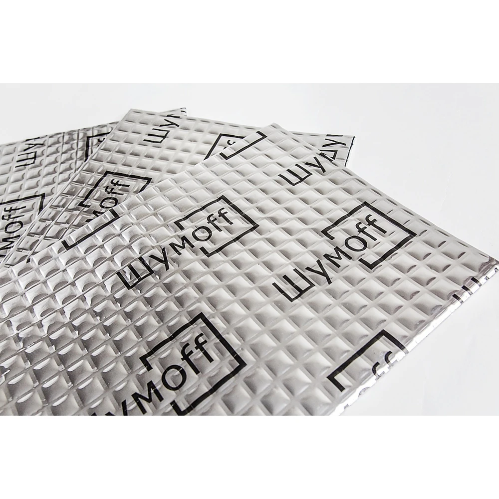 Виброизоляция / Вибродемпфер Шумофф Шумoff М2 (22 листа размер 27 см Х 37 см) |