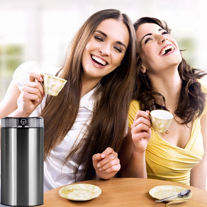 Электрическая кофемолка с лезвием из нержавеющей стали