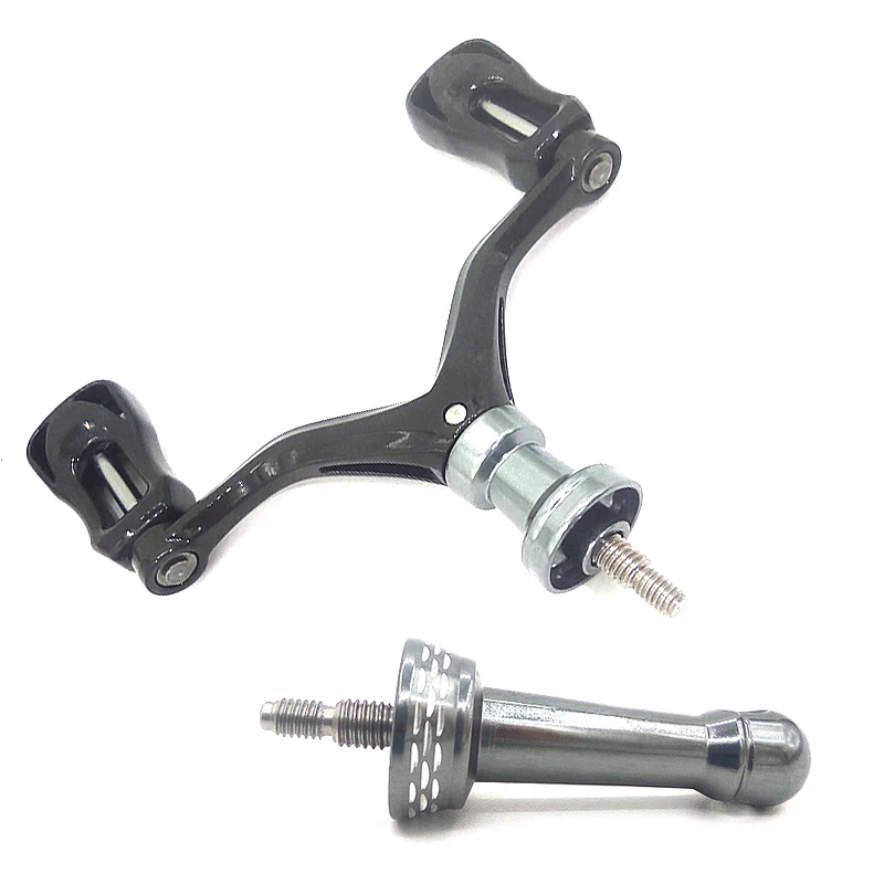 Легкая спиннинговая рыболовная катушка из углеродного волокна с двойным зажимом