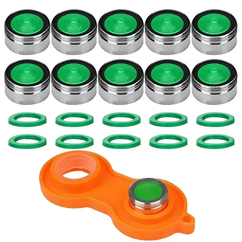 

Экономичный аэратор для водопроводного крана, 10 шт, из меди, с реактивным фильтром, для кухни и ванной комнаты