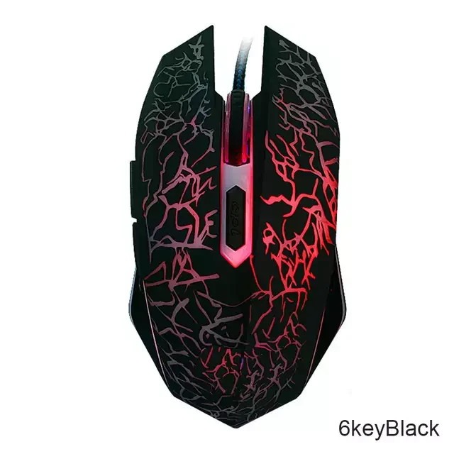 

Colorful LED Computer Gaming Mouse Professional Ultra-precise For Dota 2 LOL Gamer Mouse Ergonomic USB Wired Mouse