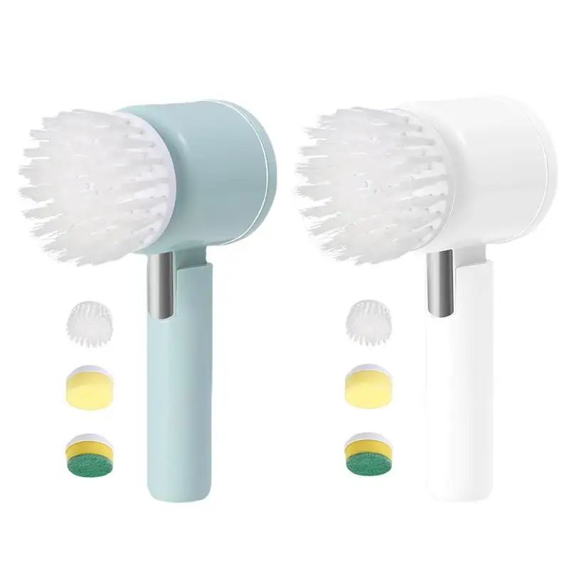 

Скребок для душа ручной беспроводной моторизованный скребок для ванной комнаты электрическая щетка для чистки щетка с 3 насадками