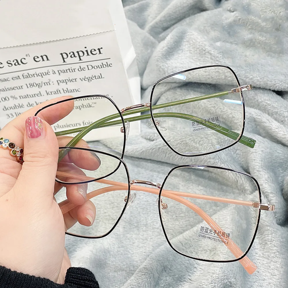 

Trendy Simple Square Glasses Frames Unisex Women Men Anti Blue Light Computer Glasses Eyewear Optical Eyeglasses Eyewear Glasses
