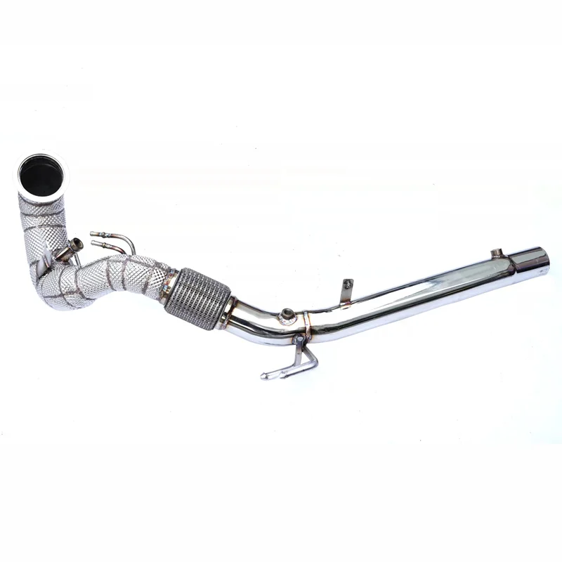 

Exhaust Downpipe For VOLKSWAGEN/VW GOLF8/GOLF8 GTI/Tiguan/Arteon 2.0T 2019-2022 Catless downpipe